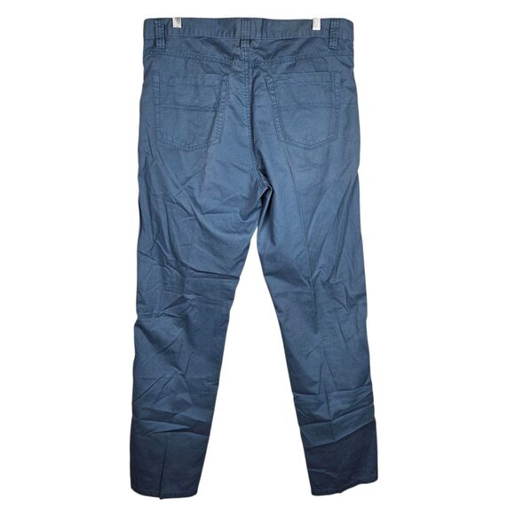 Nat Nast Chino Pants Mens Sz 32 x 32 Blue Casual Preppy Straight Leg - Picture 2 of 6
